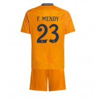 Dětský fotbalový dres Real Madrid Ferland Mendy #23 2024-25 Venkovní Krátký Rukáv (+ trenýrky)